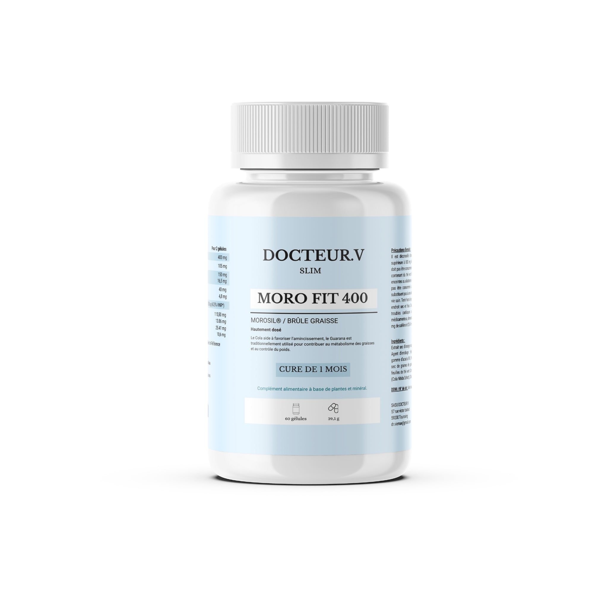 Moro Fit 400 - 60 gélules minceur au Morosil