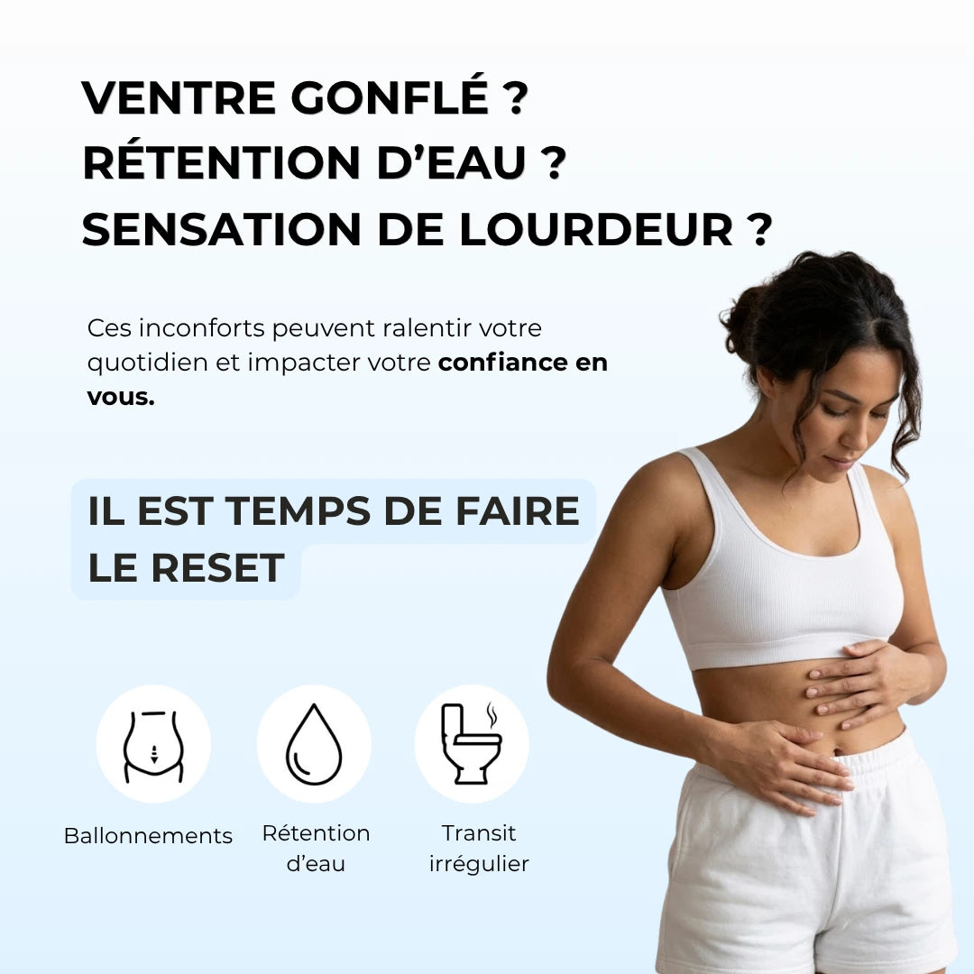 Détox Draineur Slim 3-en-1 | Formule Ultra Concentrée