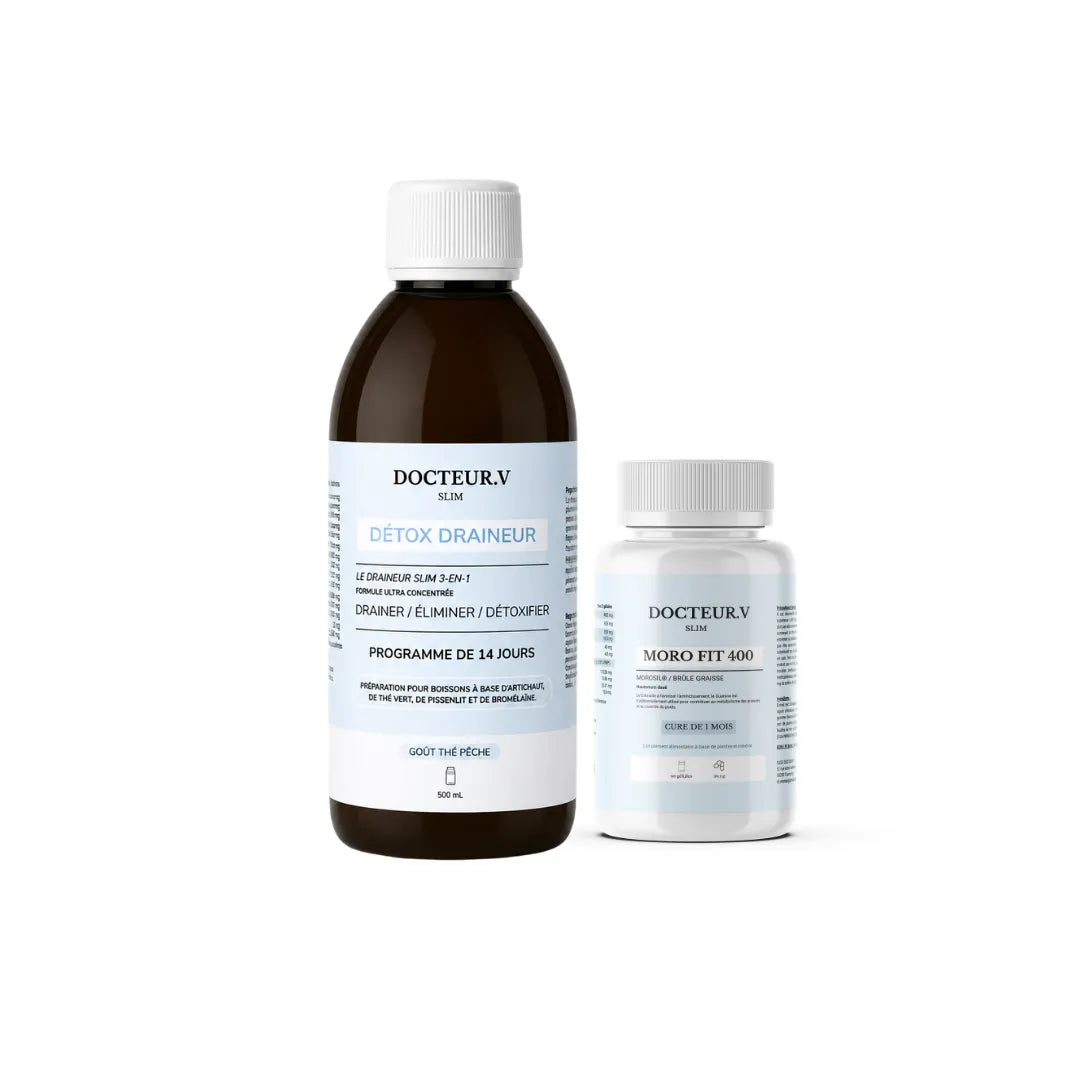 Détox Draineur Slim 3-en-1 | Formule Ultra Concentrée