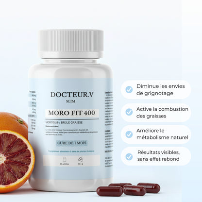 Moro Fit 400 - 60 gélules minceur au Morosil