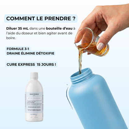 Détox Draineur Slim 3-en-1 | Formule Ultra Concentrée