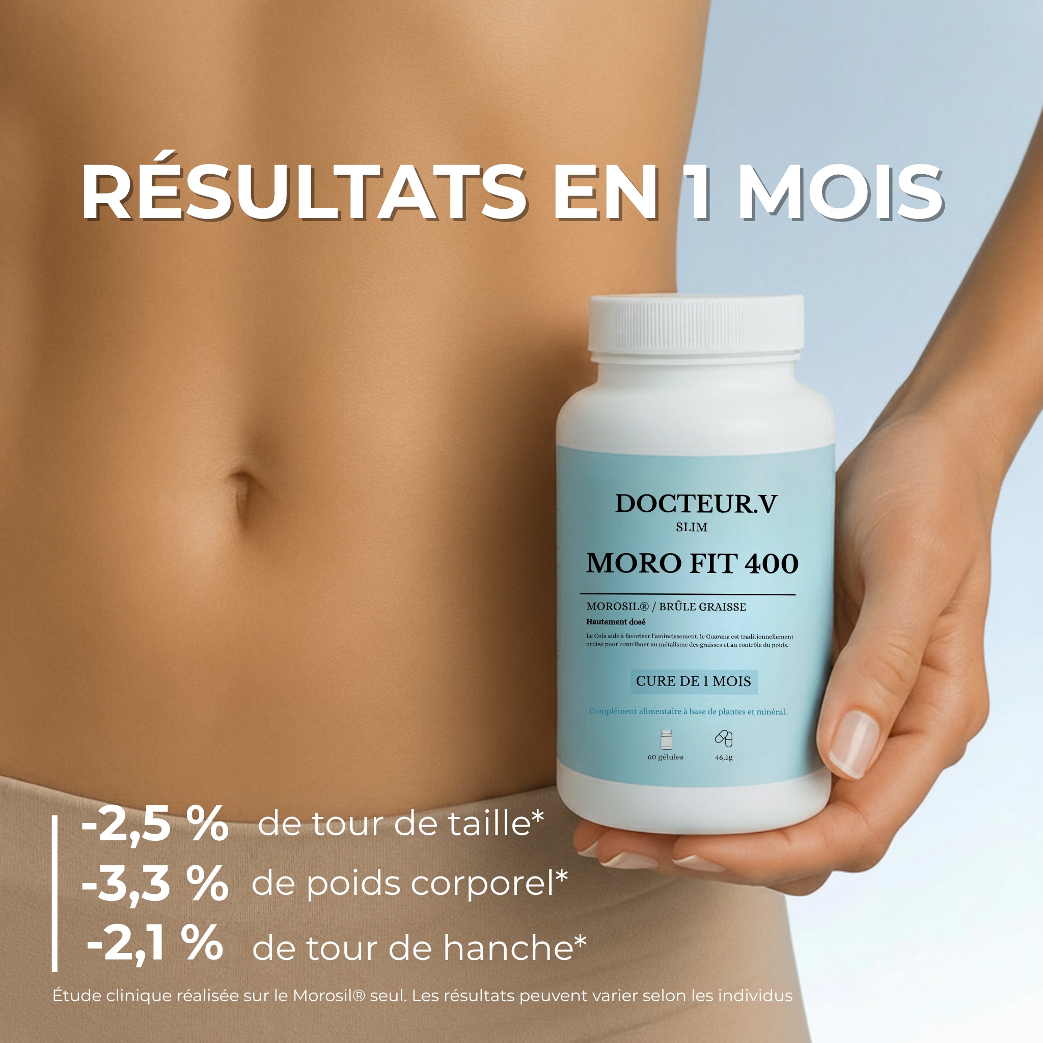 Moro Fit 400 - 60 gélules minceur au Morosil