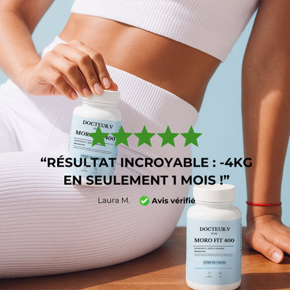 Moro Fit 400 - 60 gélules minceur au Morosil